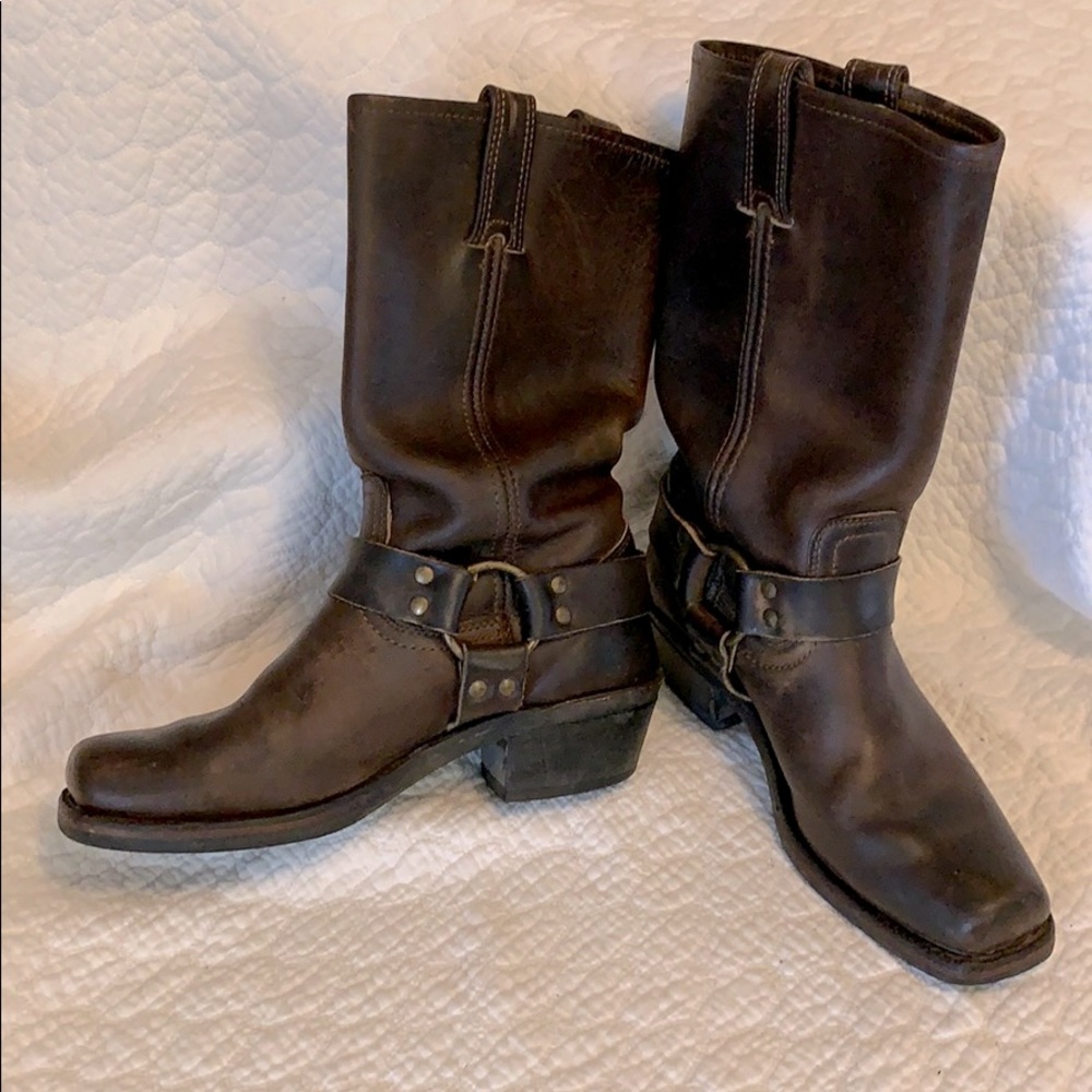Frye Harness Boots